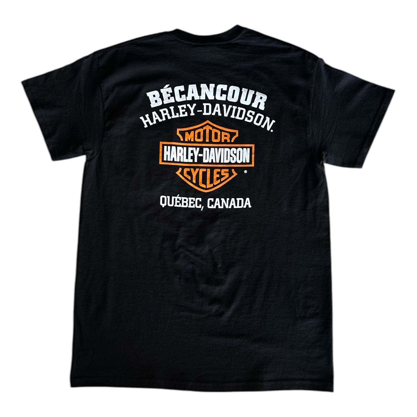 HD OPEN B&S BLK POCKET TEE