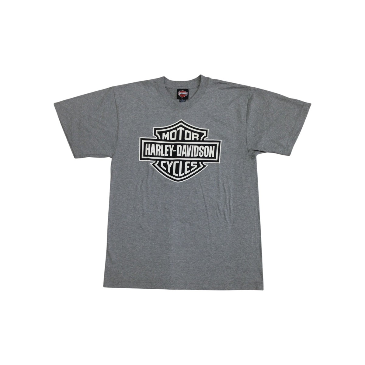 H-D B&S TRADITIONAL MNS S/S - GREY