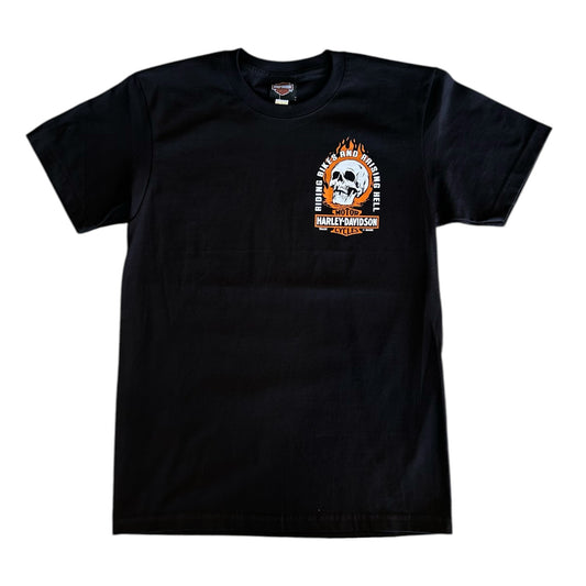 FLAME SKULL TEE