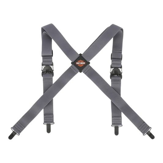 H-D SUSPENDERS GREY
