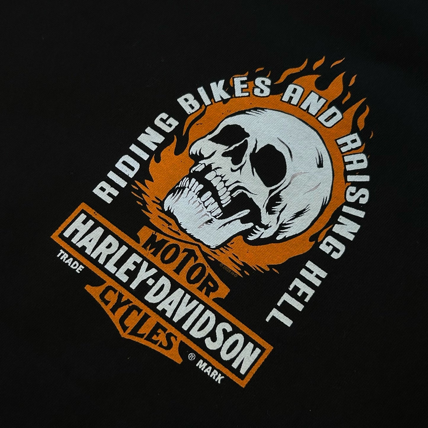 FLAME SKULL TEE