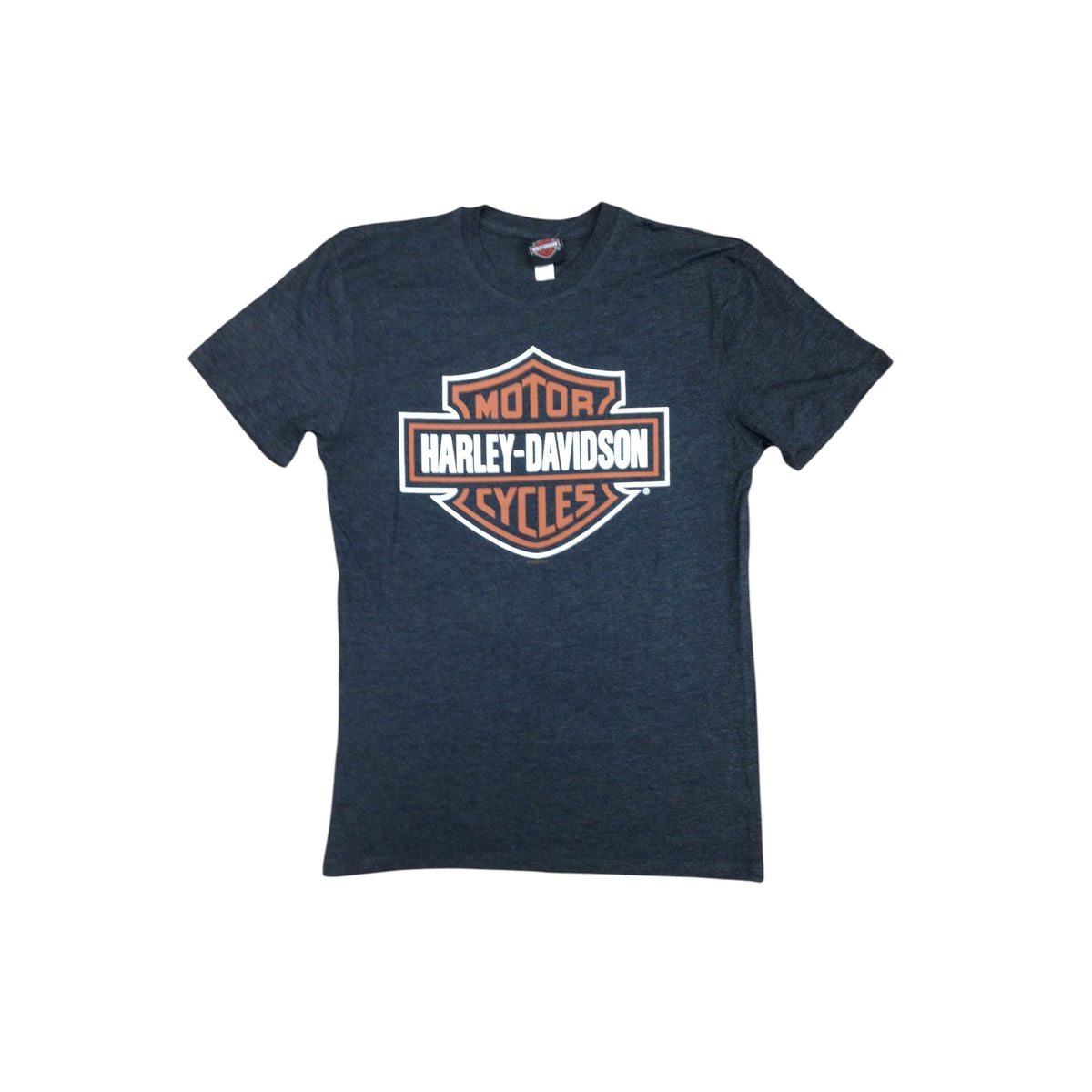 HD B&S VINTAGE BLK S/S MENS