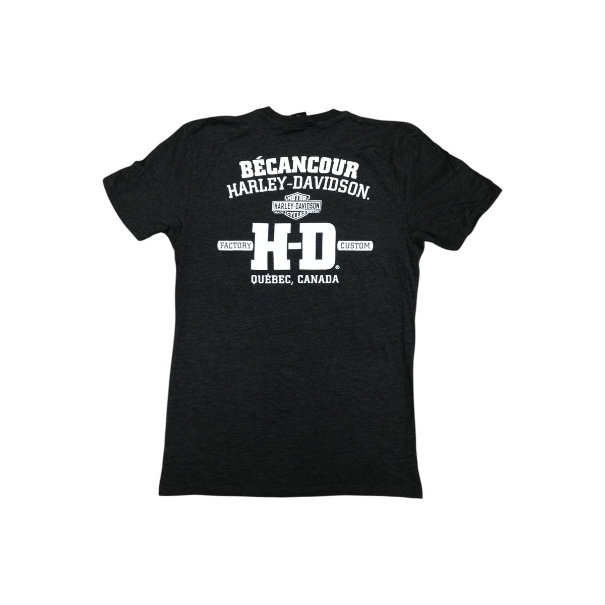 HD B&S VINTAGE BLK S/S MENS