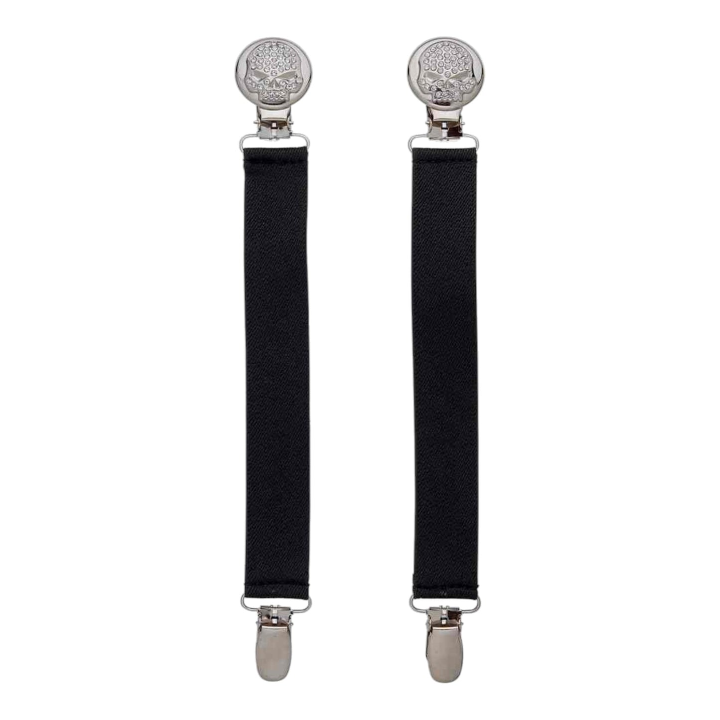 BLING SKULL ELASTIC BOOT STRAP