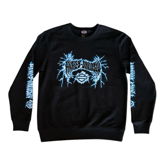 H-D ELECTRIFIED CREWNECK