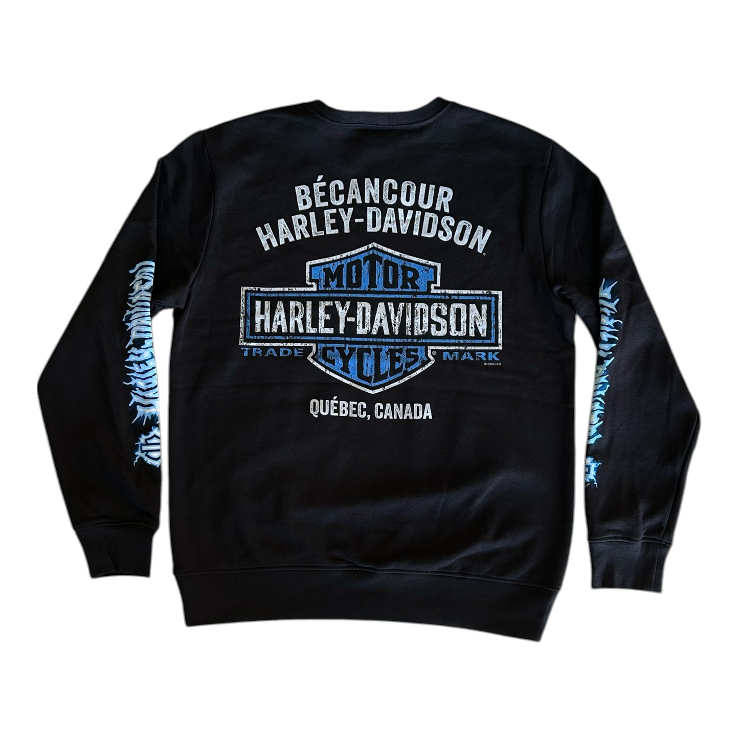 H-D ELECTRIFIED CREWNECK