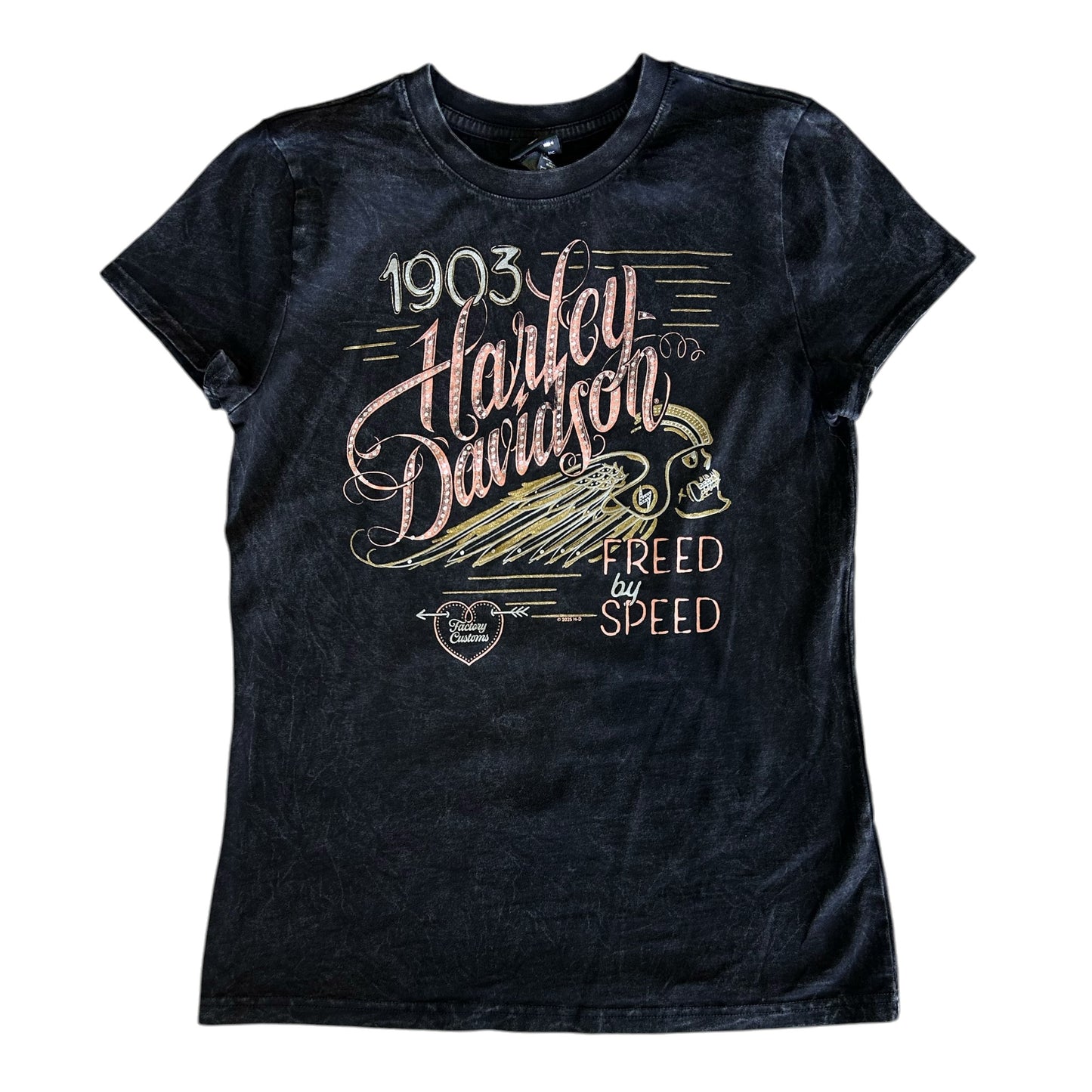 SWIRL H-D DYED TEE