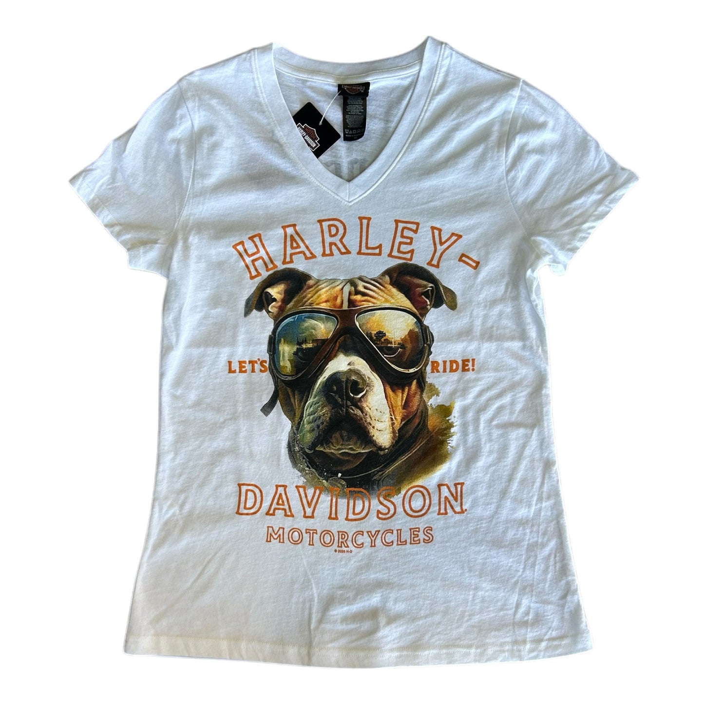 H-D BUDDY V-NECK TEE