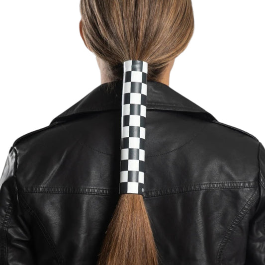8'' NEOPRENE CHECKERED RACE FLAG