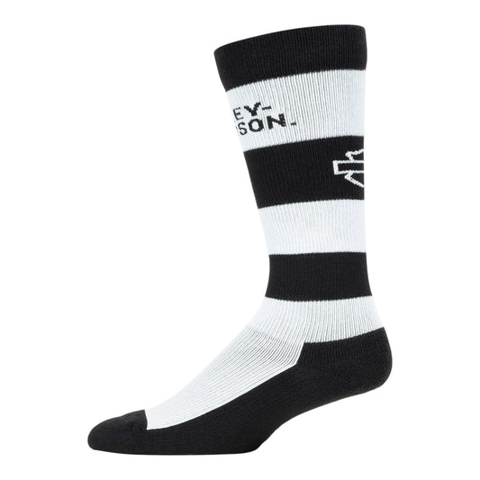 STRIPED COMPRESSION - WHITE