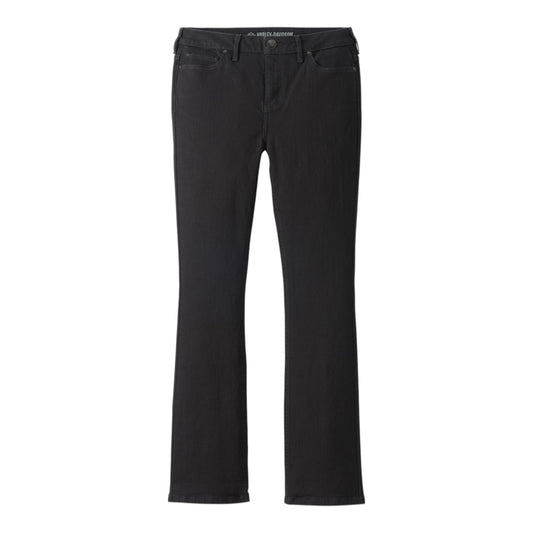 WOMEN'S H-D HIGH RISE BOOT CUT JEANS - BLACK