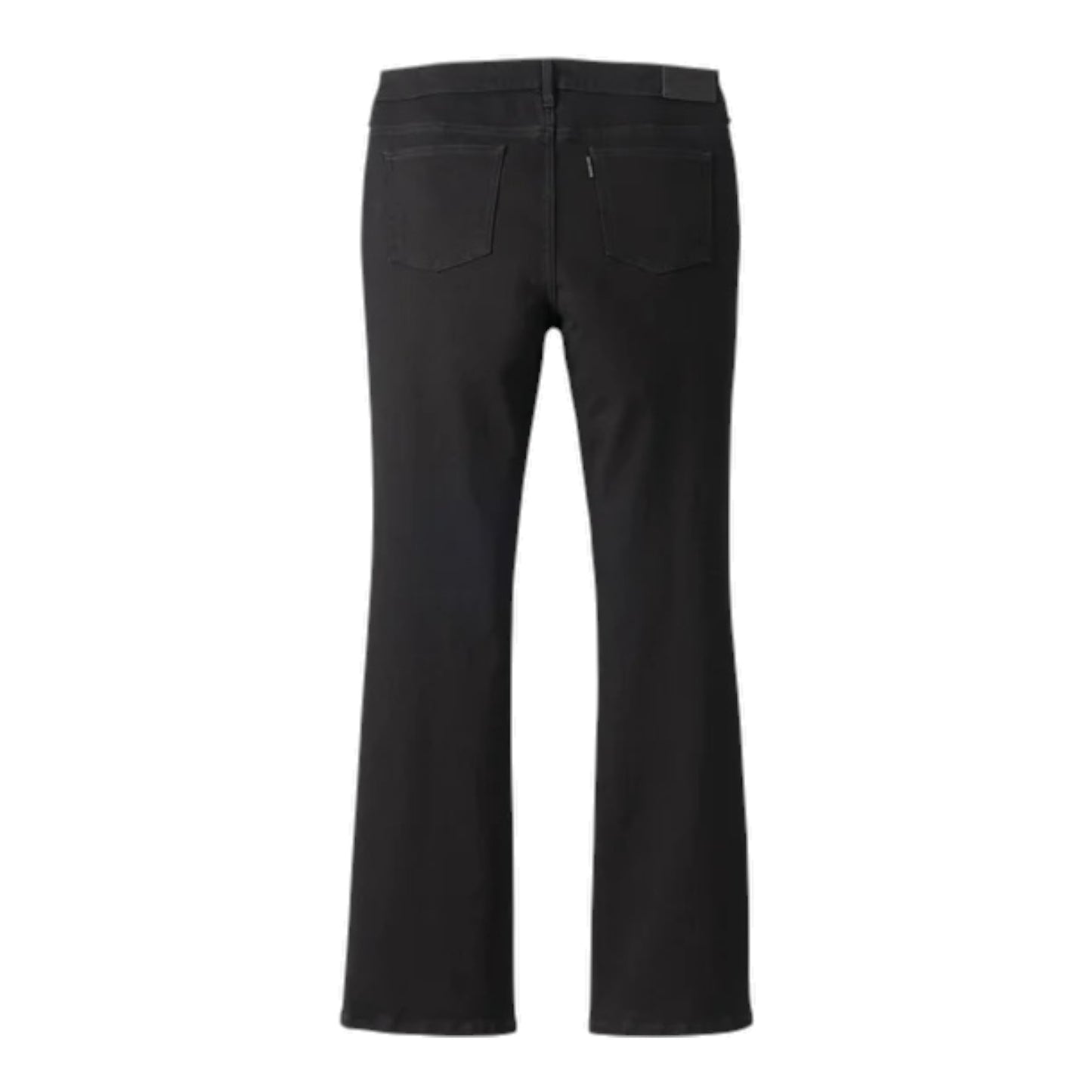 WOMEN'S H-D HIGH RISE BOOT CUT JEANS - BLACK