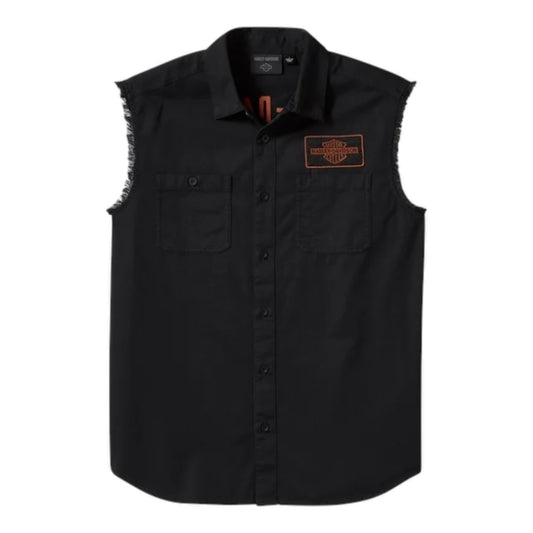 V-TWIN EQUIPPED SOLID BLOWOUT - BLACK