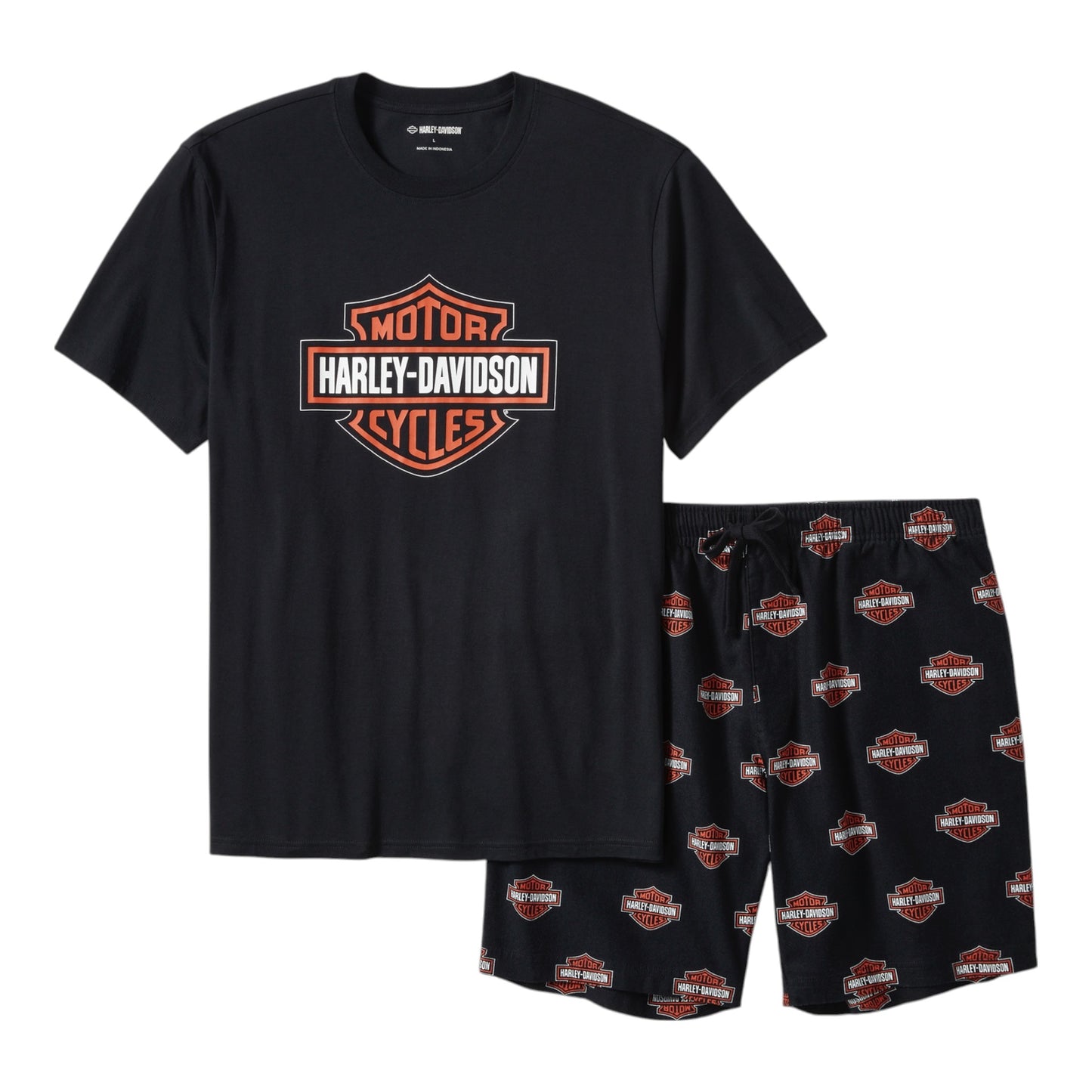 B&S PRINT PAJAMA SHORT SET