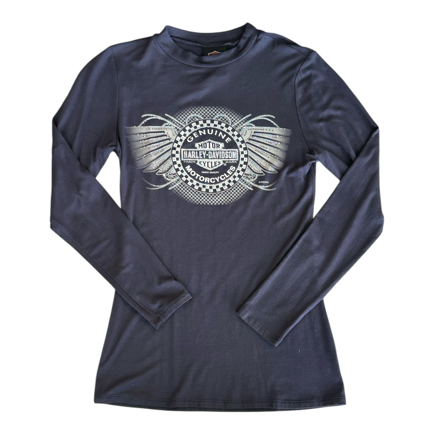 ON YOUR MARK LONG SLEEVE, HIGH NECK, DARK GREY