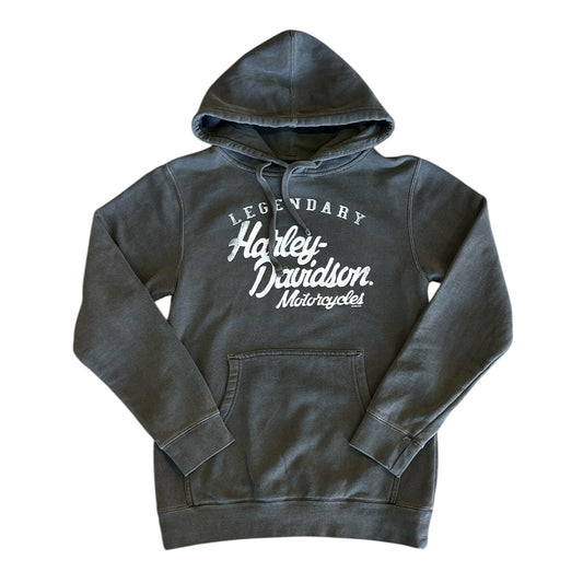HD PAINTED TYPE HOODIE - GREY