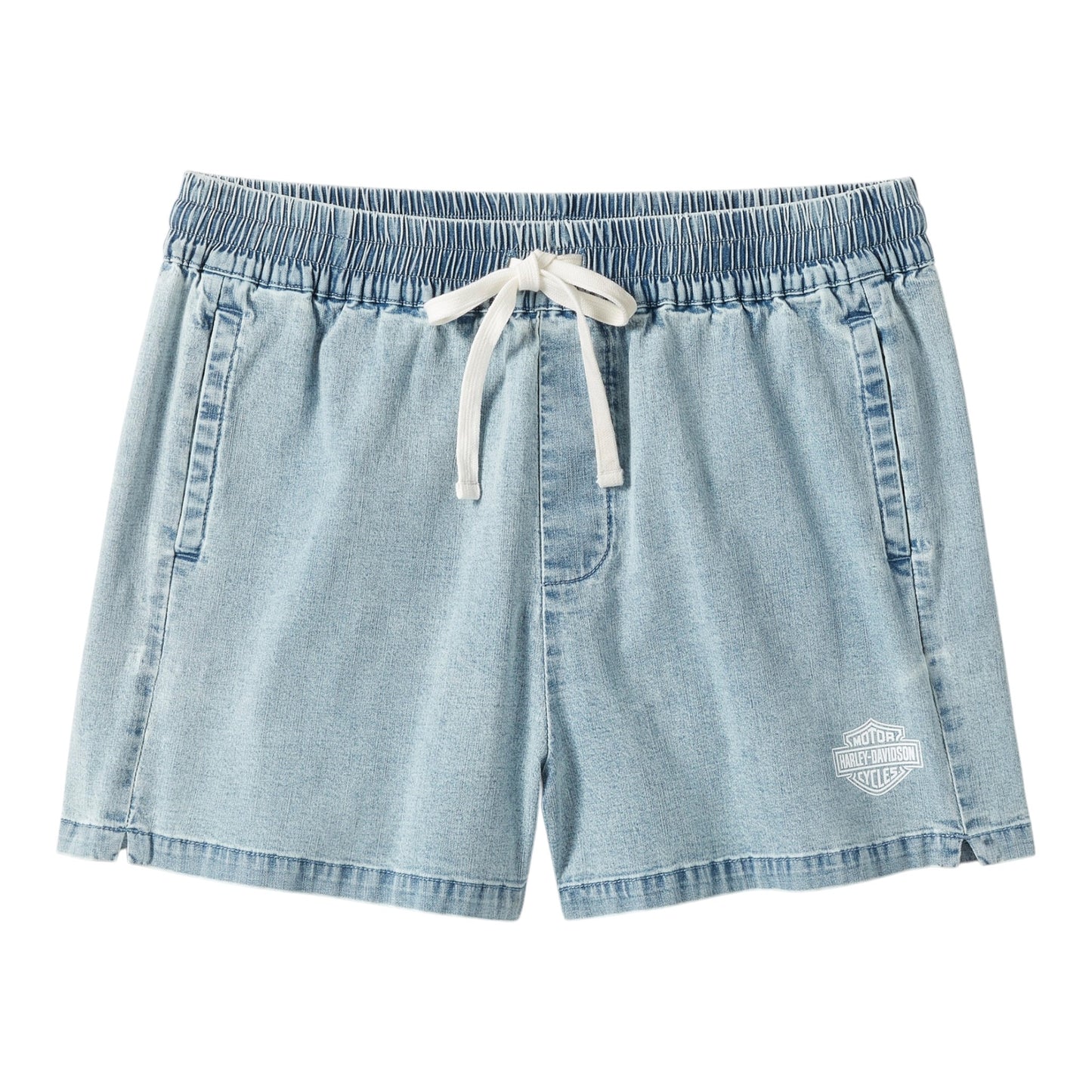 ESSENTIAL DENIM SHORTS - LIGHT BLUE