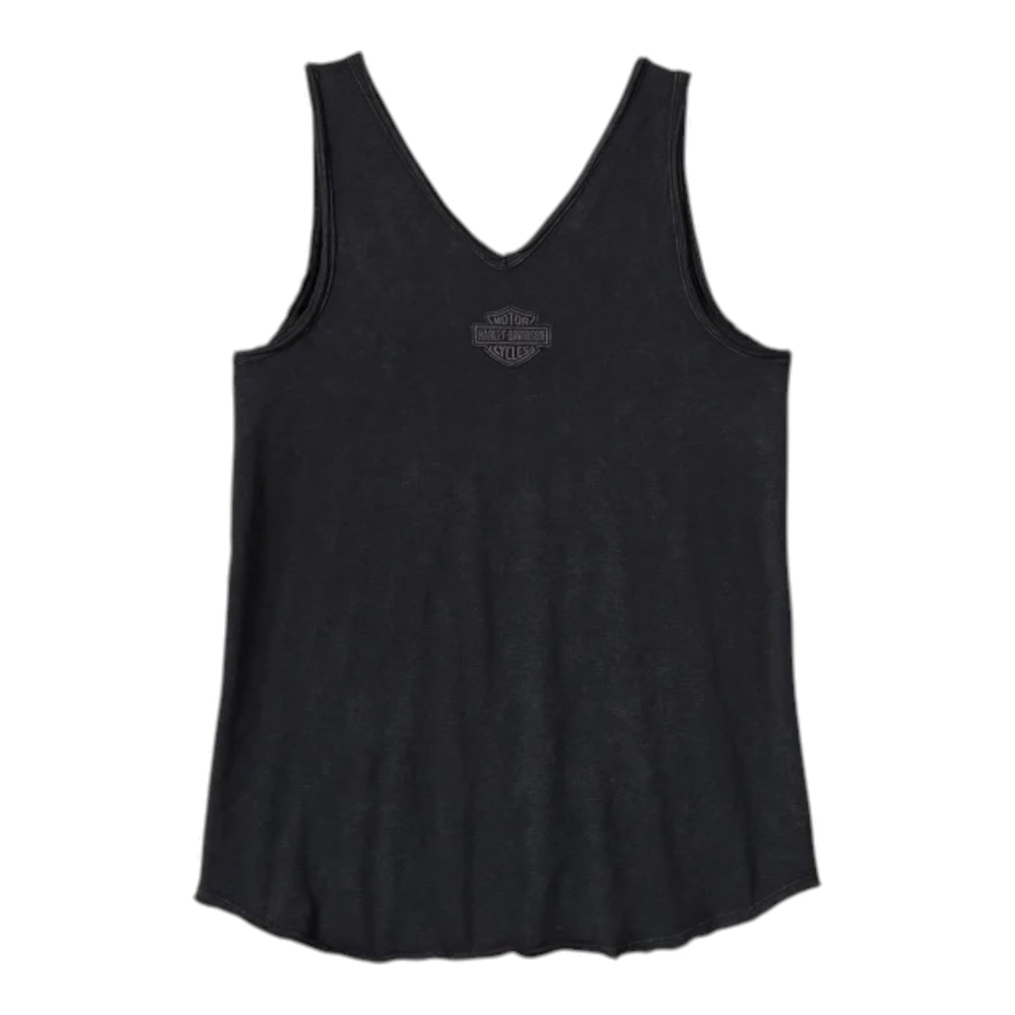 ESSENTIAL V DRAPERY TANK - BLACK