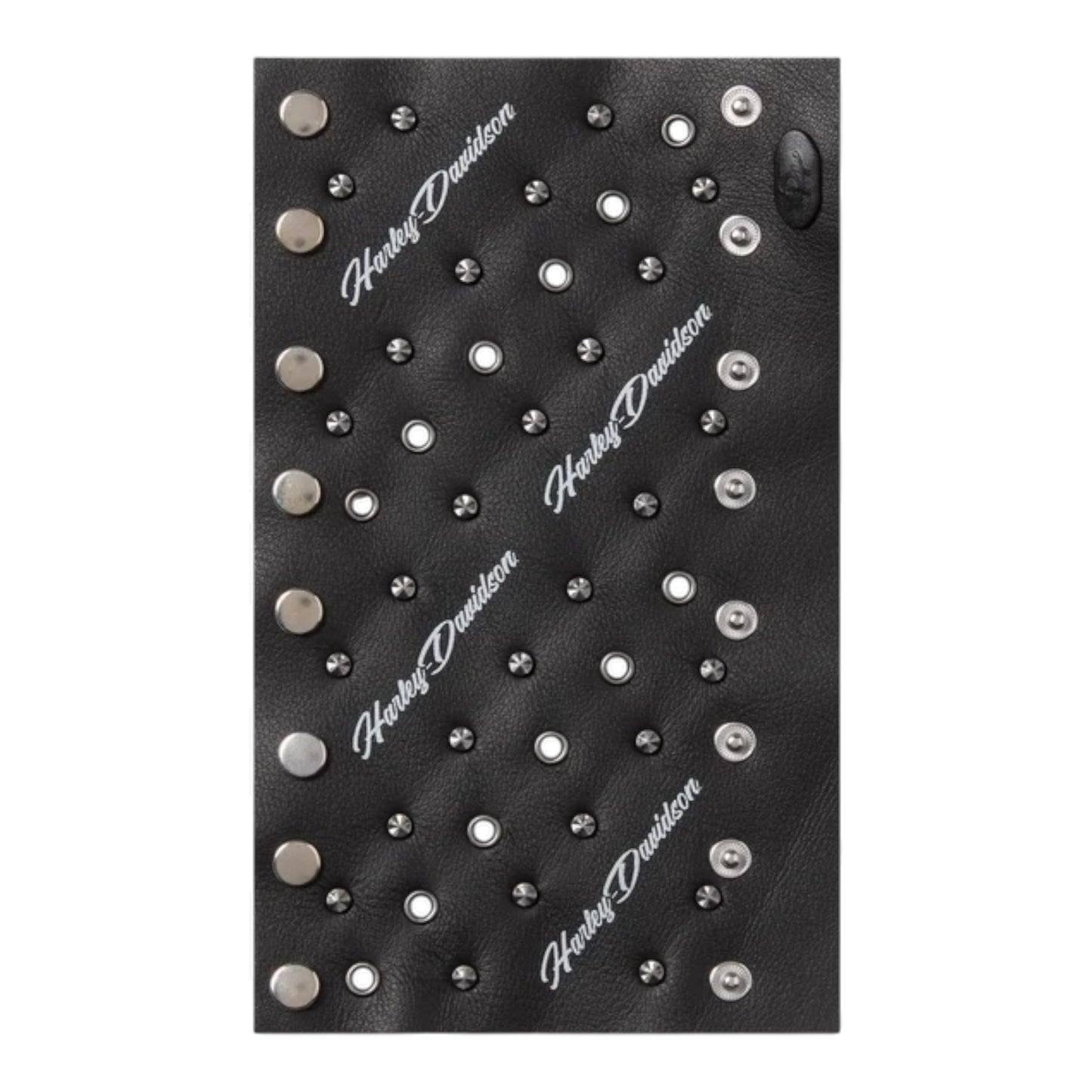 HAIRPIN STUDDED LEATHER PONYTAIL WRAP