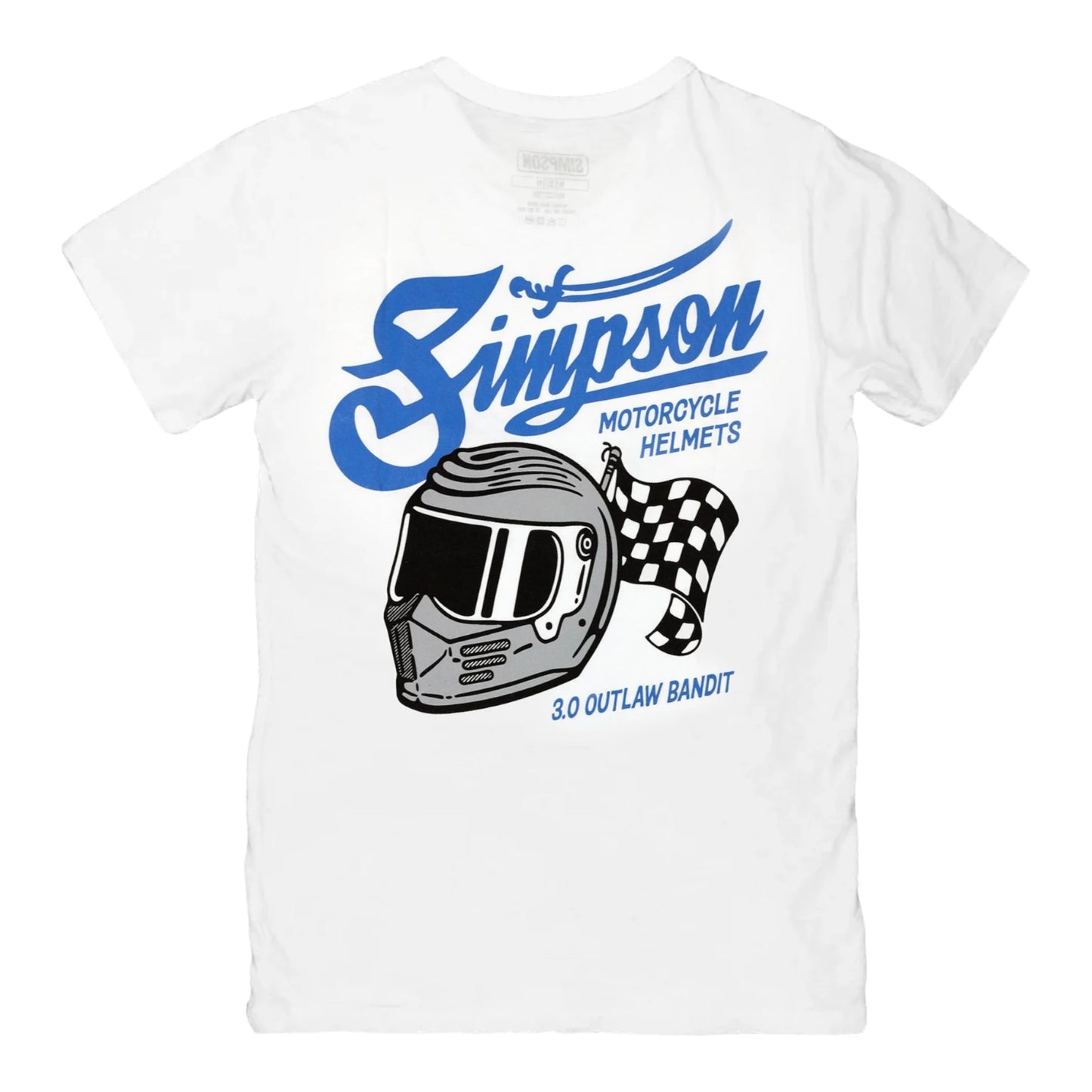 SIMPSON 3.0 OUTLAW TEE - WHITE
