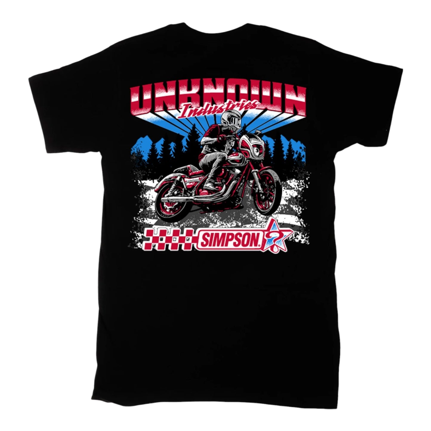 SIMPSON UNKNOWN INDUSTRIES RWB TEE