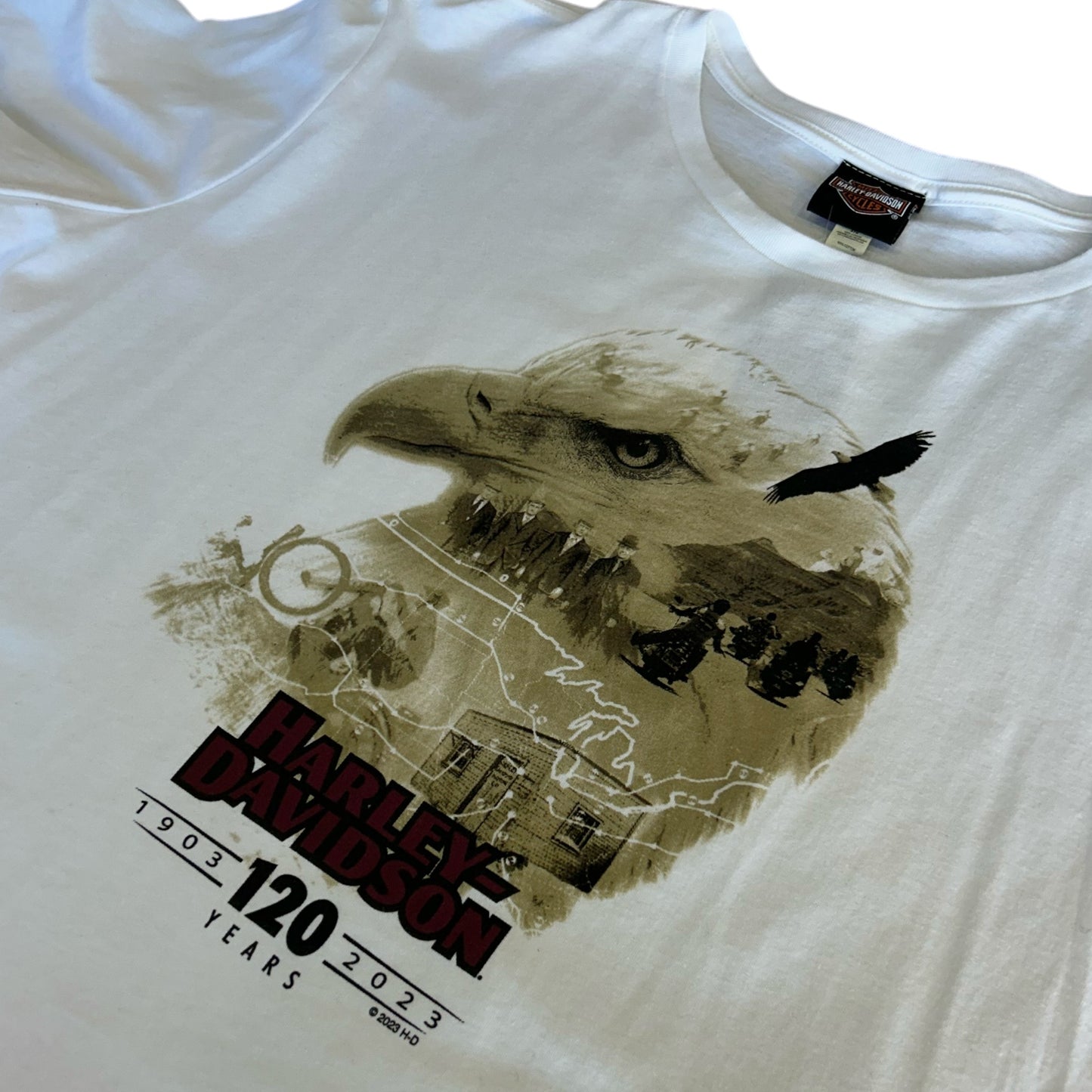 EAGLE SHIRT 120TH - WHITE