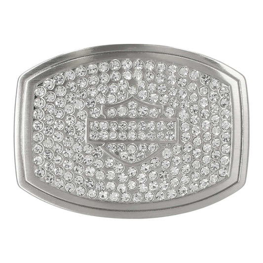 B&S EMBELLISHED NICKEL BUCKLE