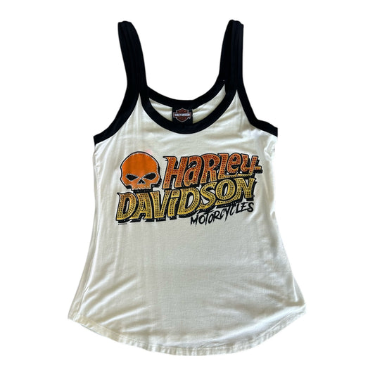 GO HARLEY GO S/L SCOOP NECK IVORY