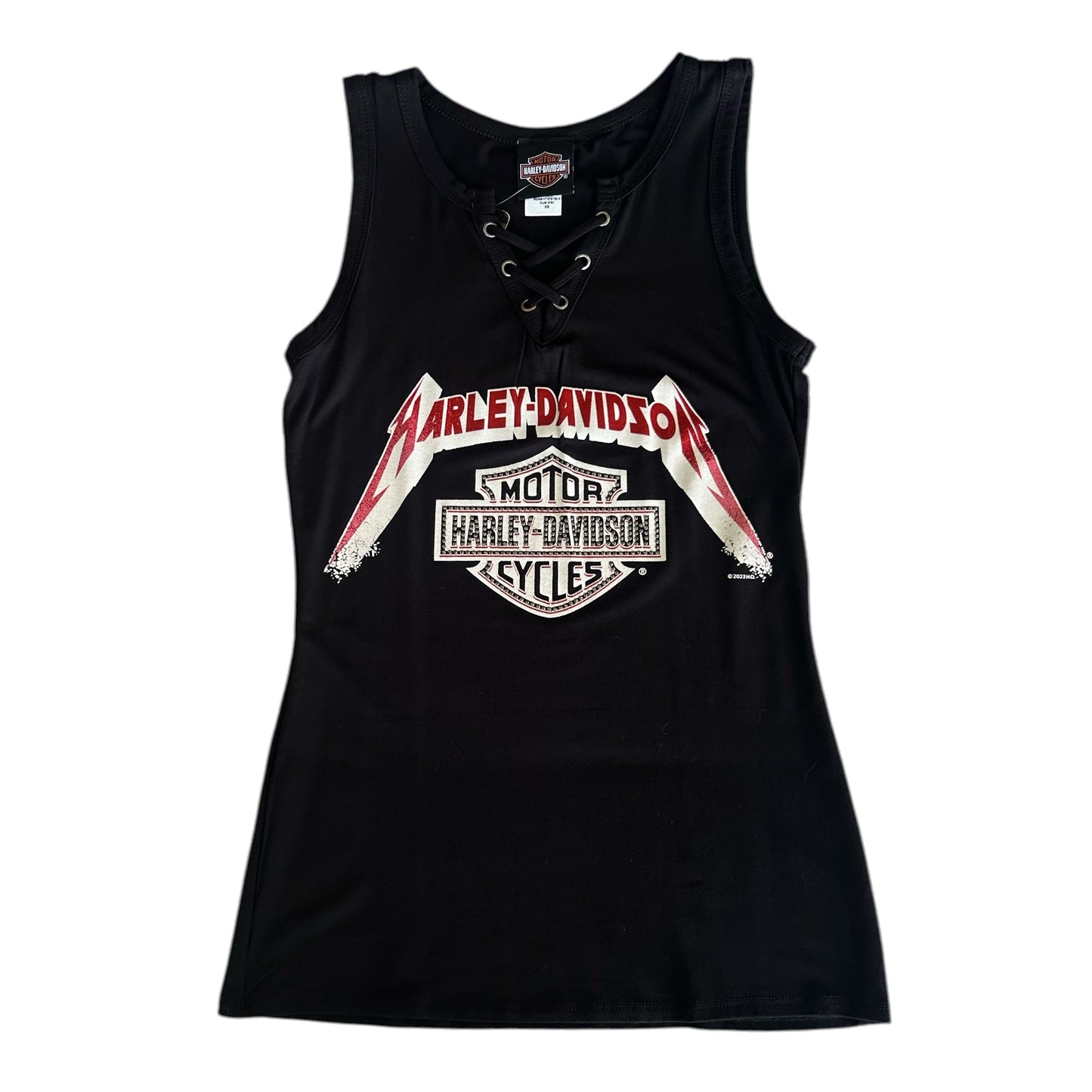 OBEY YOUR MASTER S/L V-NECK, BLACK