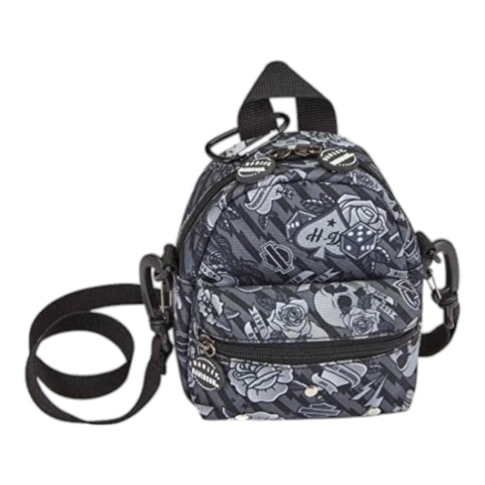 MINI ME BACKPACK - GRAY TATTOO