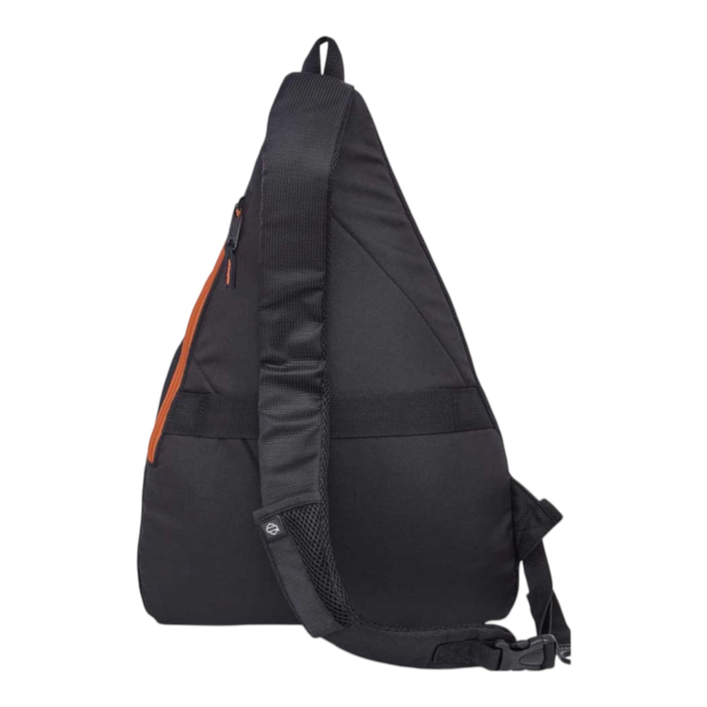 QUILTED TRAVEL SLING GENUINE - BLACK