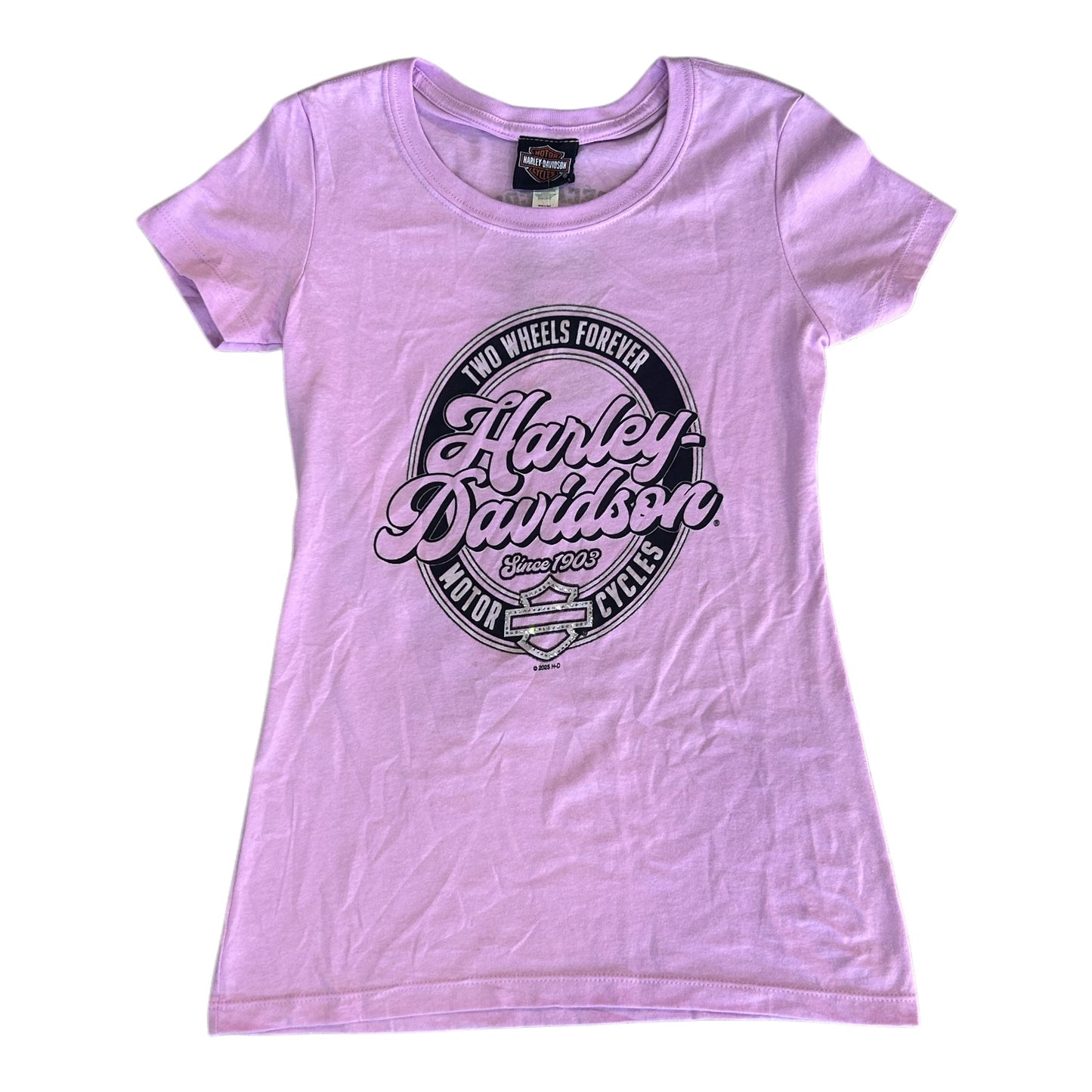 HD BLOSSOM TEE - LIGHT PURPLE