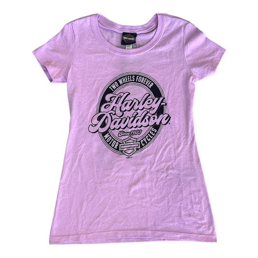 HD BLOSSOM TEE - LIGHT PURPLE