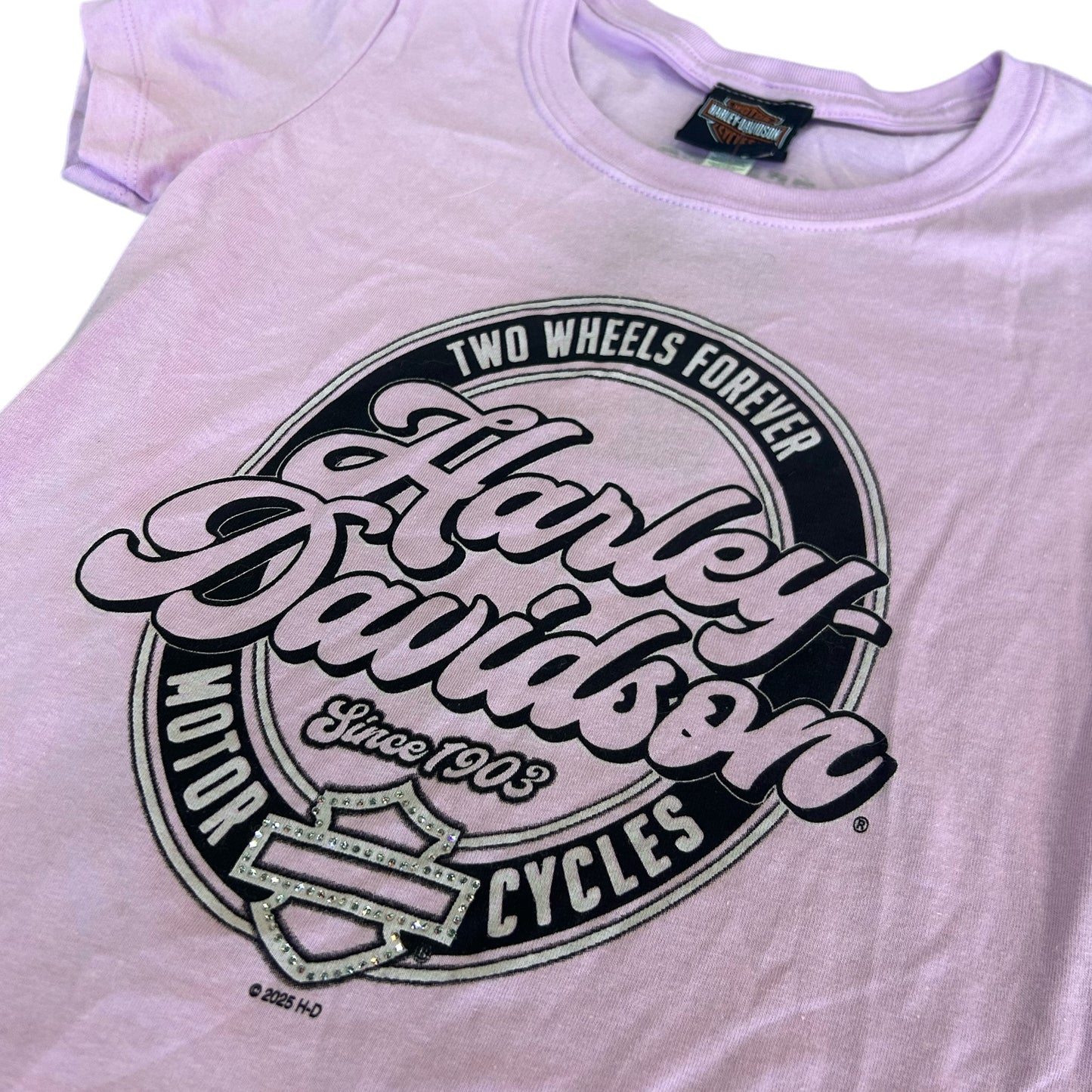 HD BLOSSOM TEE - LIGHT PURPLE
