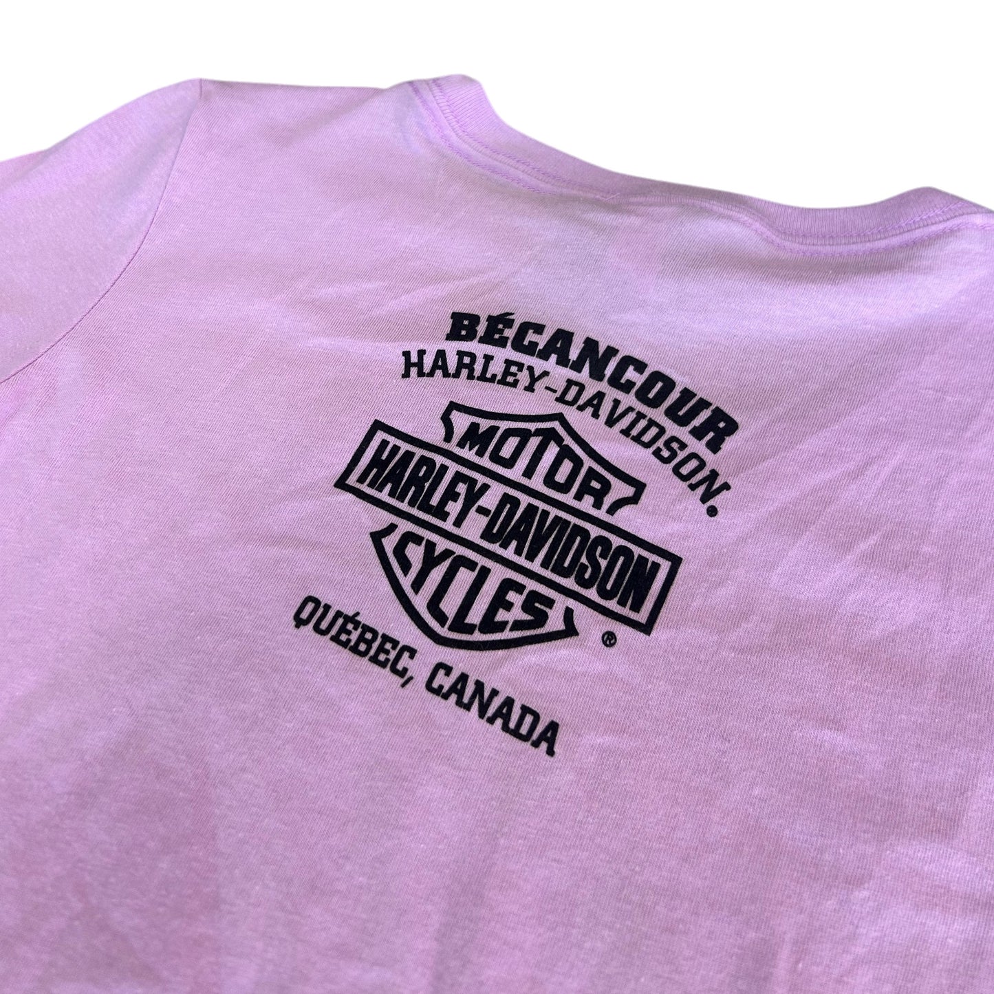 HD BLOSSOM TEE - LIGHT PURPLE
