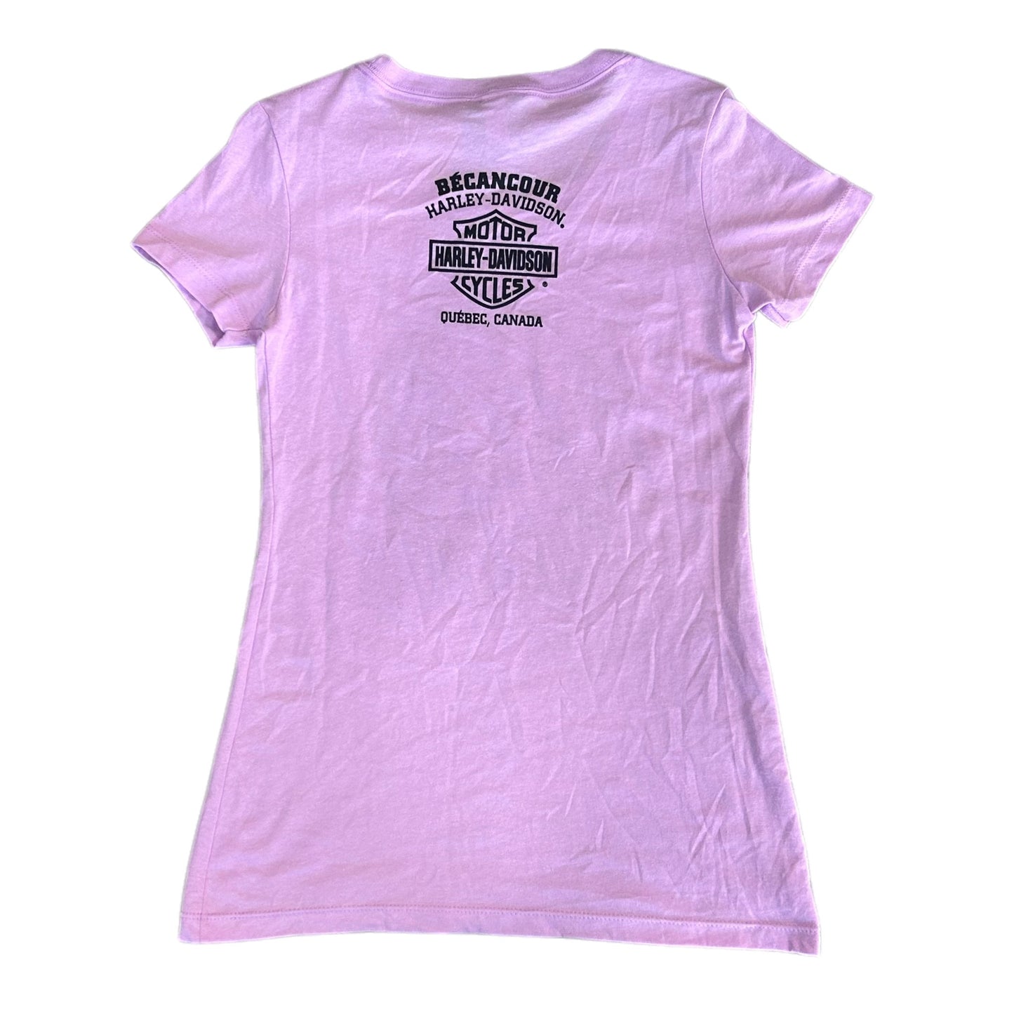 HD BLOSSOM TEE - LIGHT PURPLE