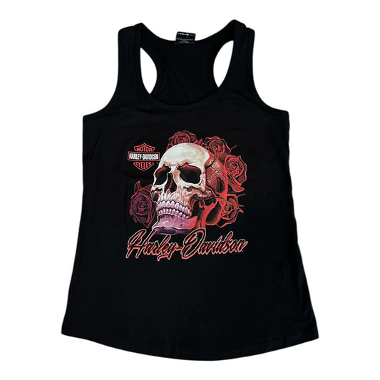 HD PETALS TANK - BLACK