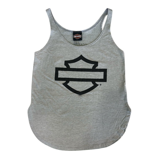 HD OPEN B&S TANK - LIGHT GREY