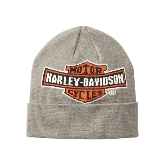 H-D OIL CAN BEANIE - GREY