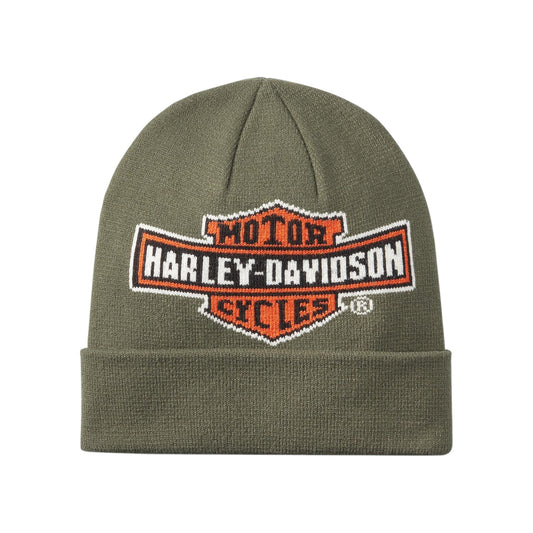 H-D OIL CAN BEANIE - GREEN