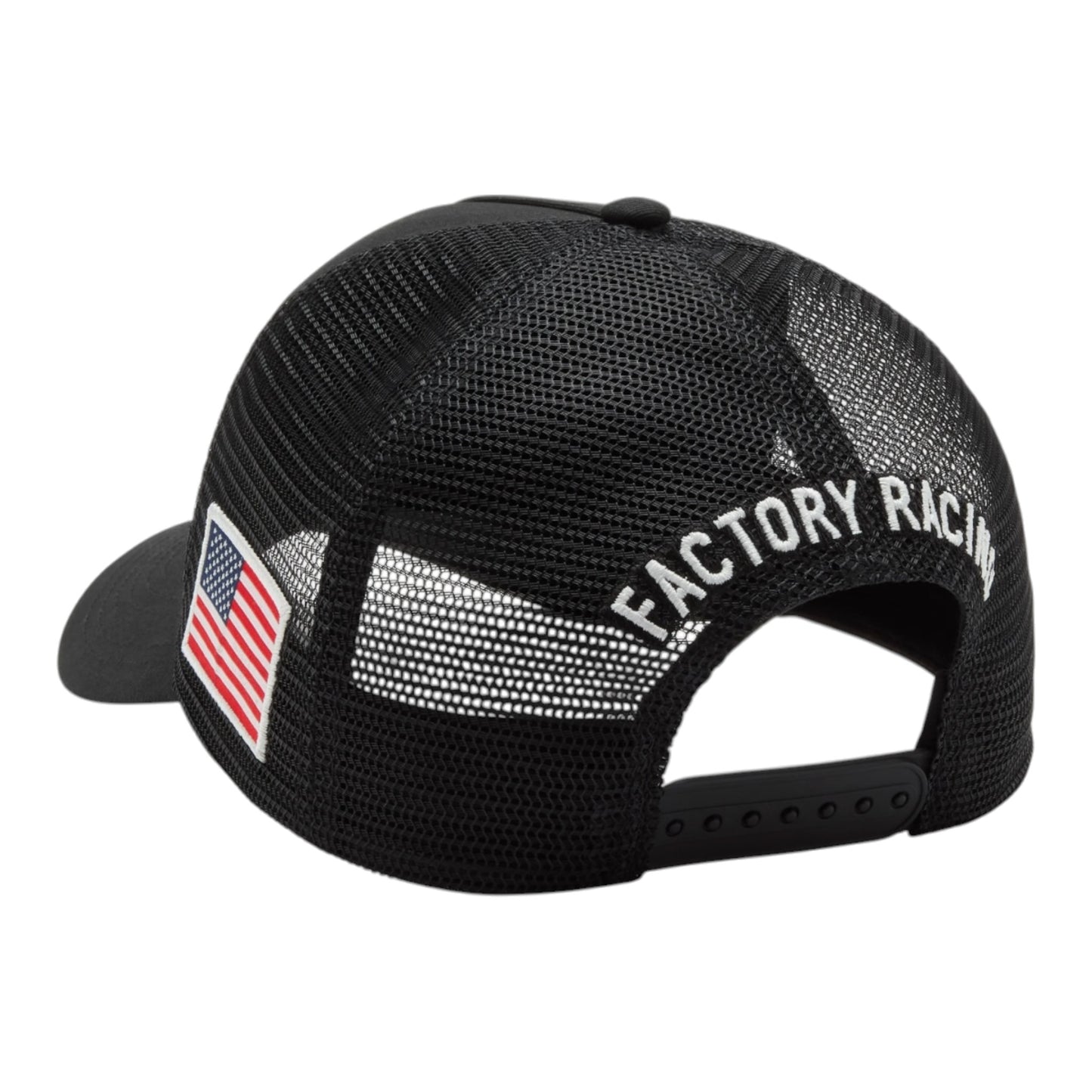 FACTORY RACING TEAM TRUCKER HAT - BLACK
