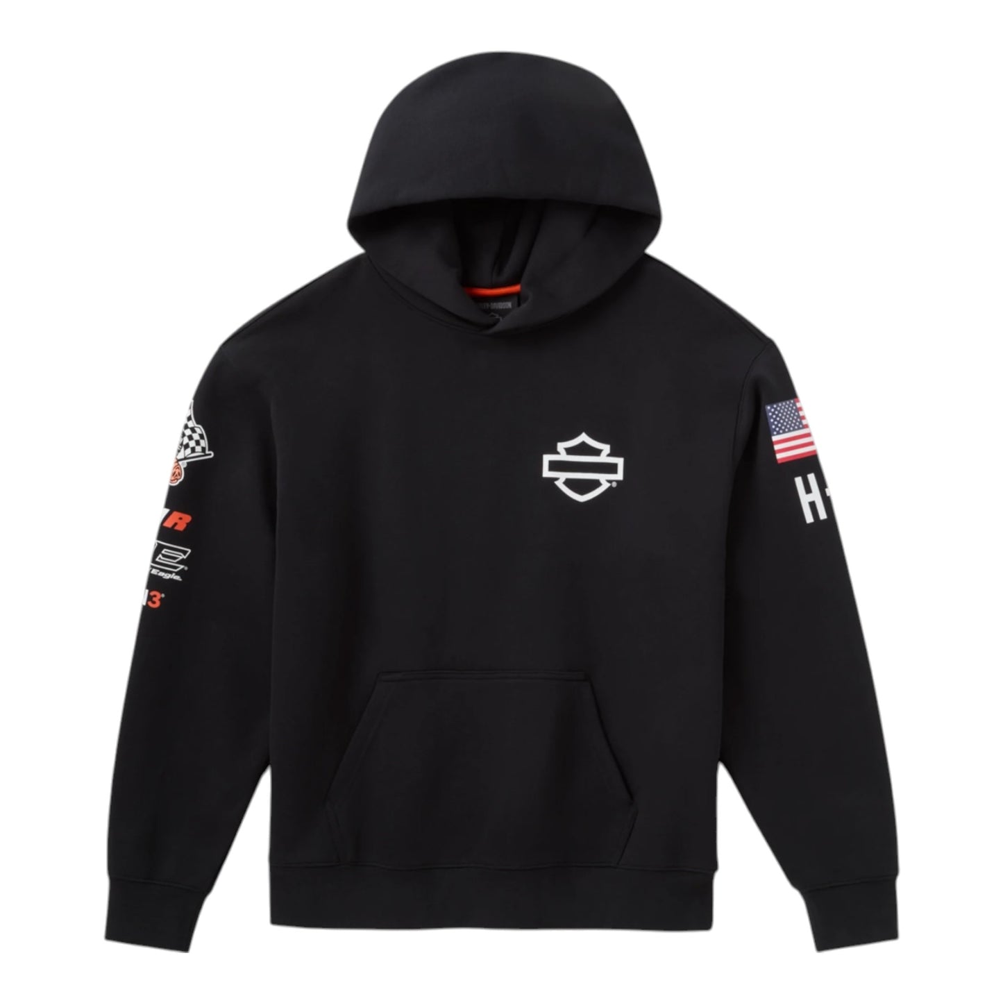 FACTORY RACING TEAM PULLOVER HOODIE - BLACK
