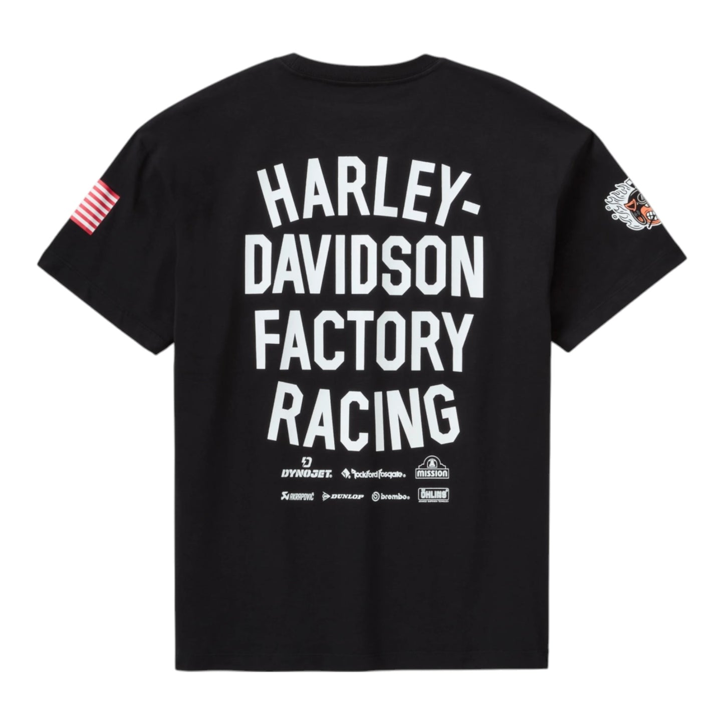 FACTORY RACING TEAM T-SHIRT - BLACK