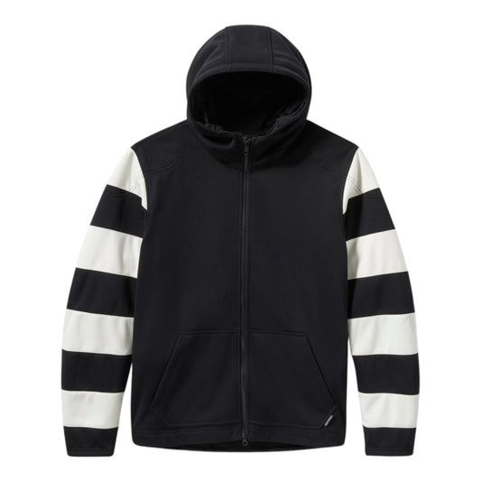 H-D BREAKOUT DEFLECTOR 2.0 HOODED RIDING FLEECE - BLACK