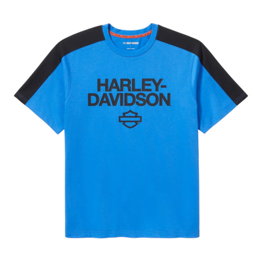 H-D TECH COOLMAX TEE - BLUE