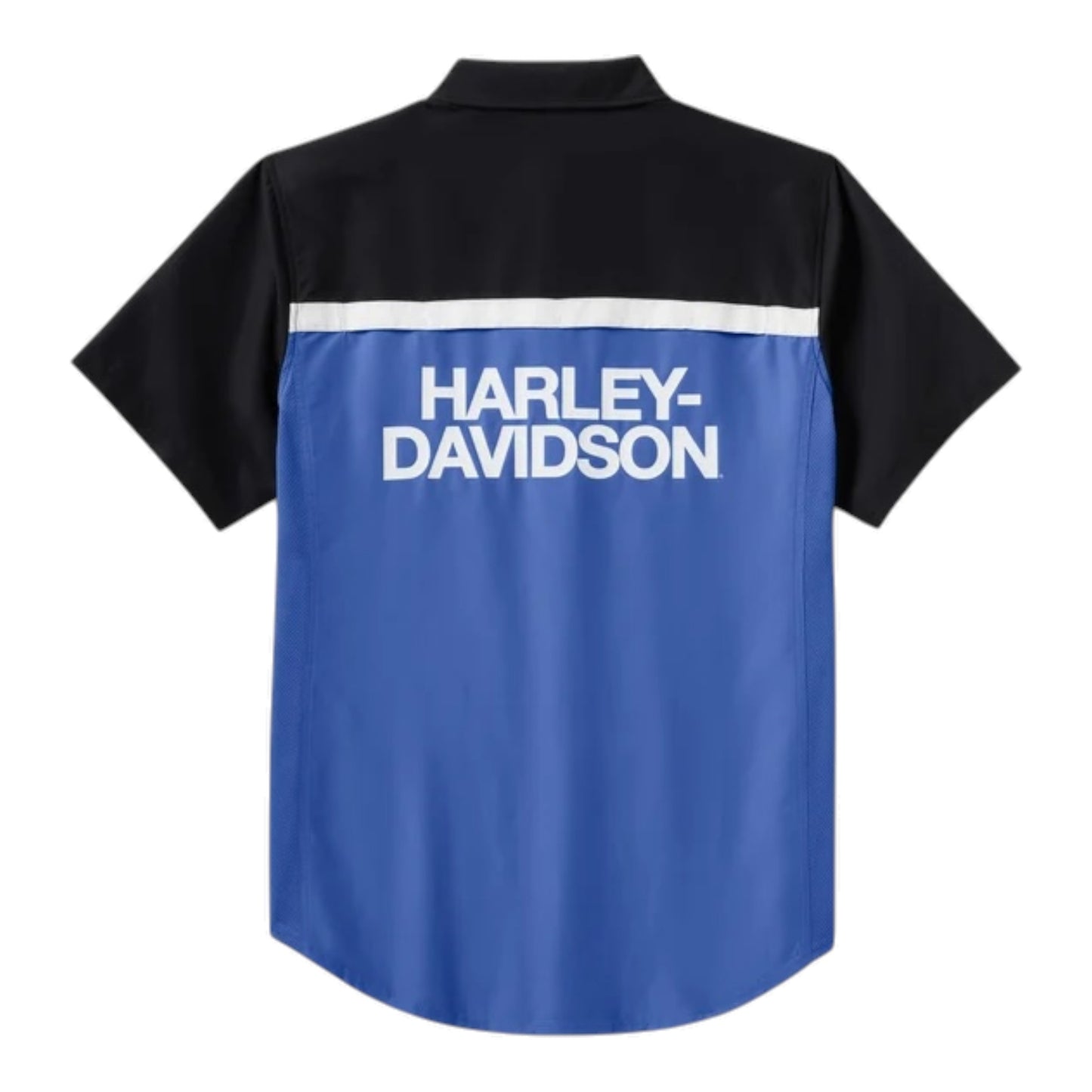 H-D TECH VENTED SHIRT - BLUE