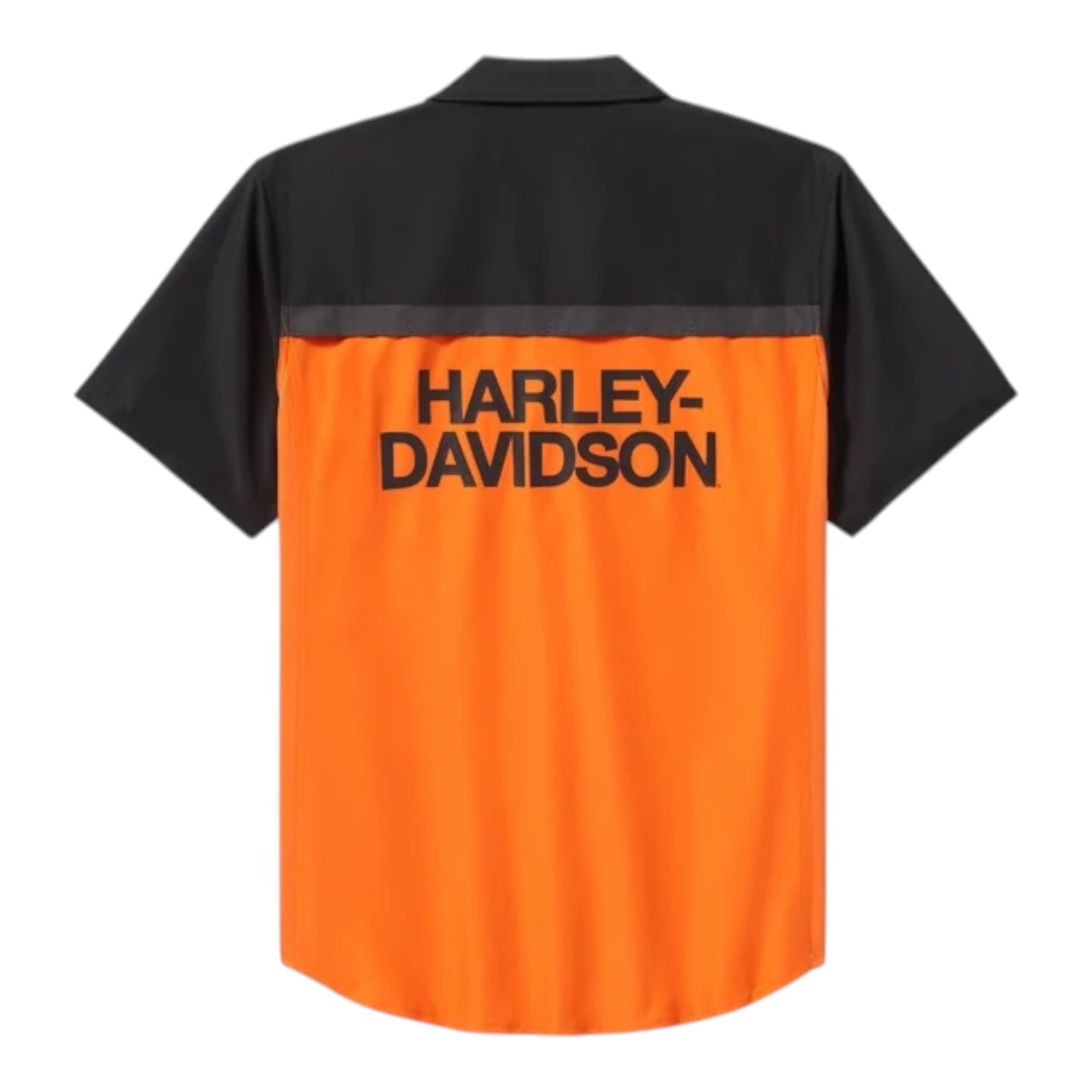 H-D TECH VENTED SHIRT - ORANGE