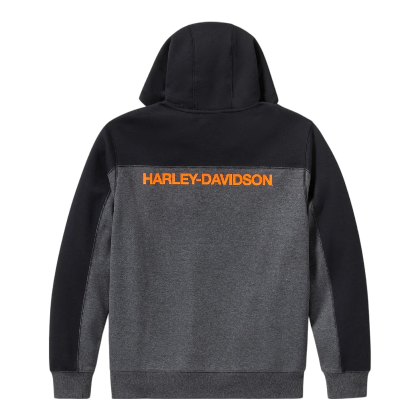 H-D TECH GAITER FULL ZIP - COLORBLOCK GREY/BLACK