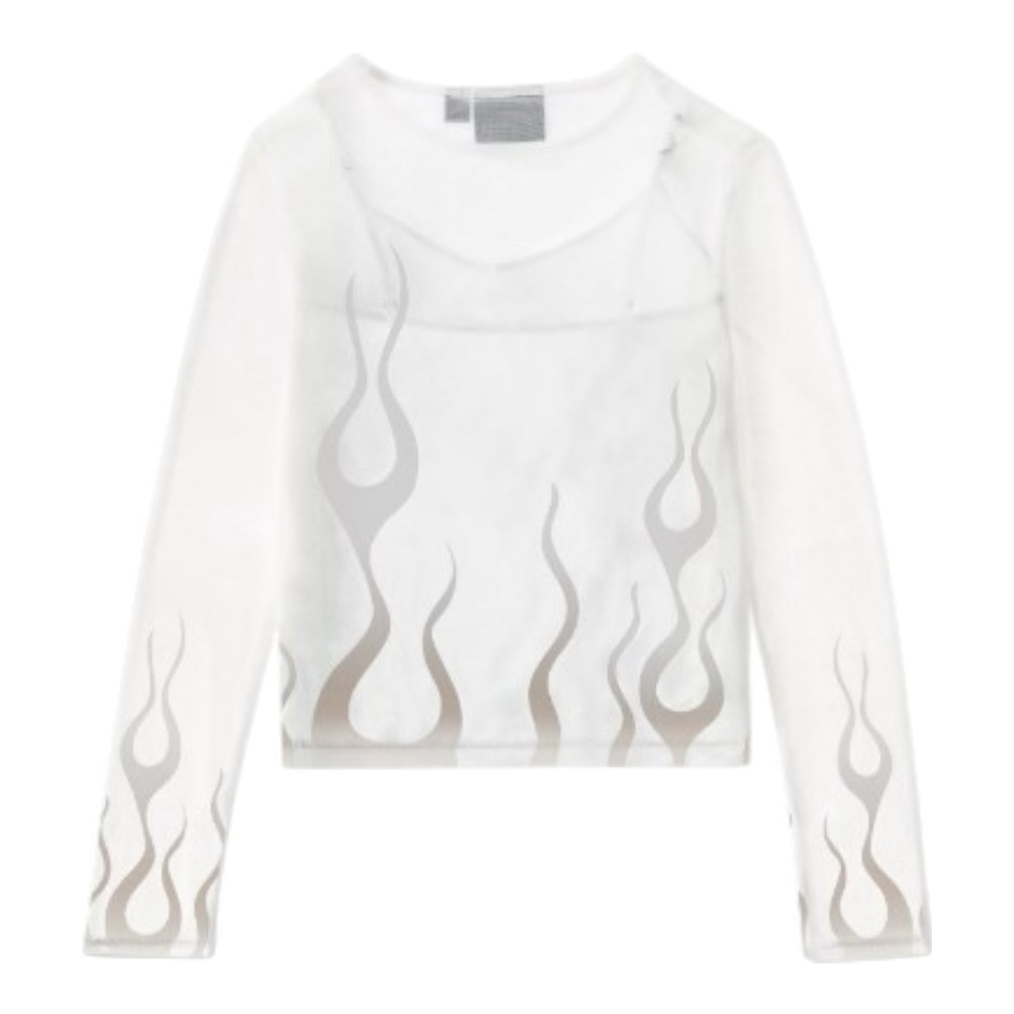 MESH TOP FLAMES FOR DAYS - WHITE
