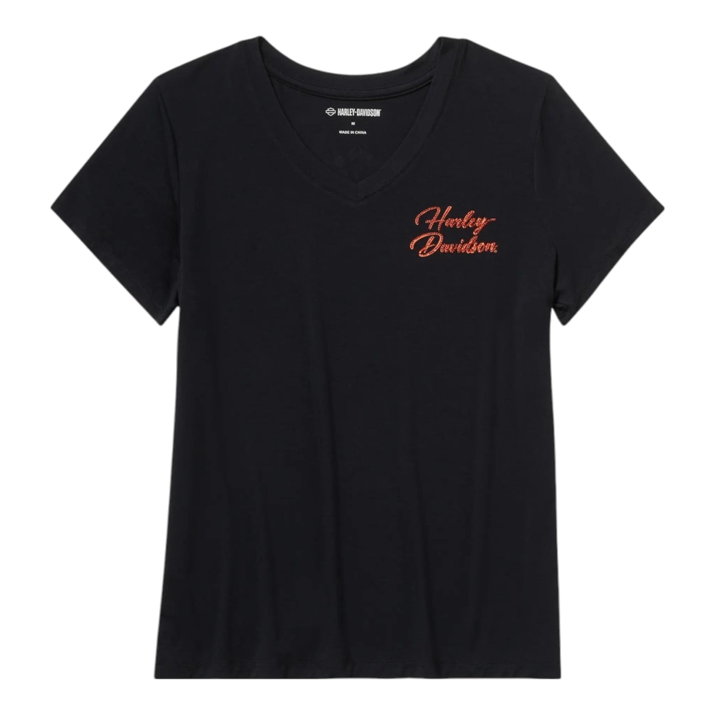 ESSENTIAL BLING V-NECK T-SHIRT